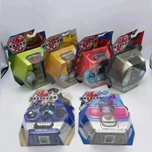 Bakugan Complete Set Dragonoid Cubbo Pack Transforming Collectible Figures